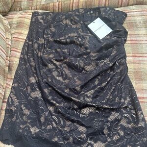 Generation Love Black Lace Skirt